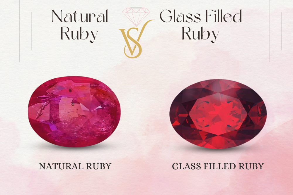 A Complete Guide on Natural Ruby vs Glass-filled Ruby