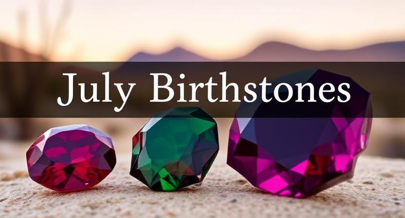 July’s Birthstone Guide: Exploring July’s Ruby, Onyx & Tourmaline