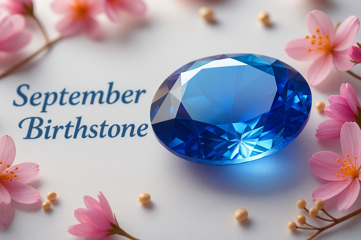 Guide of September's  Birthstone Sapphire Story: Truth, Wisdom, and Royal Blue Energy