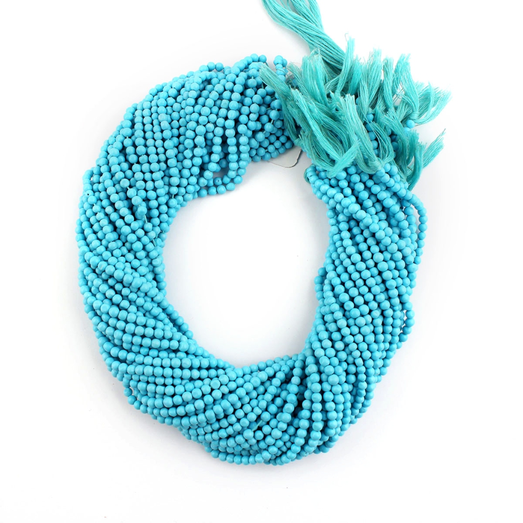 Buy Synthetic American Turquoise Gemstone Beads