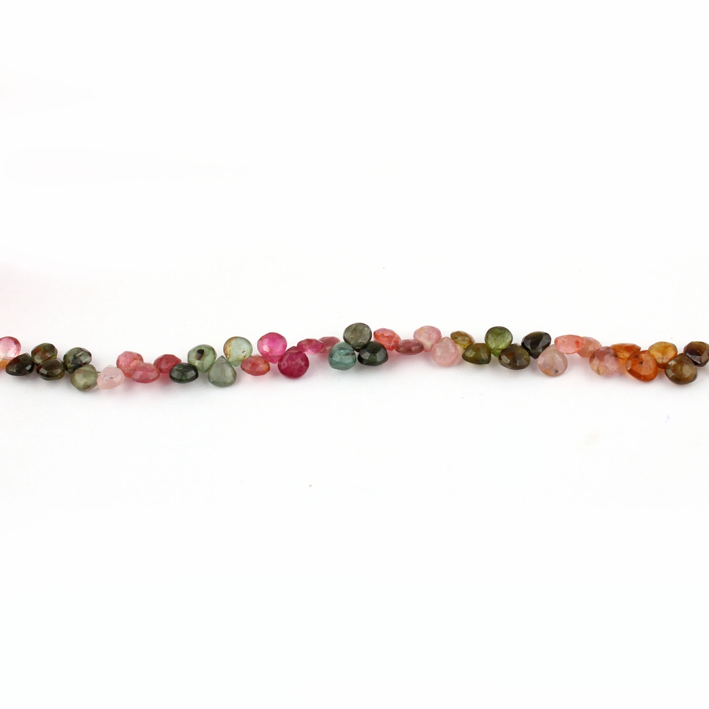 Heart Tourmaline 5-6mm Beads 8inch Strands