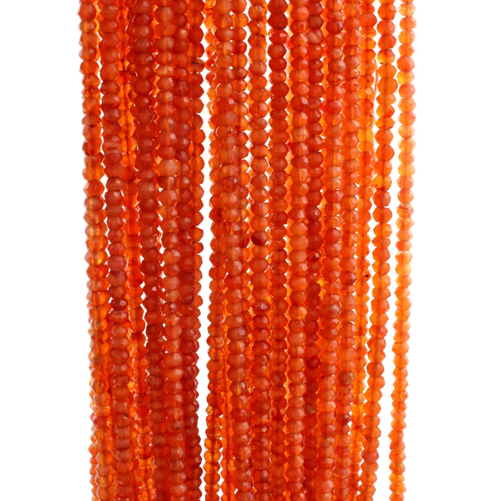 Round Carnelian Beads Strands For Jewelry Making