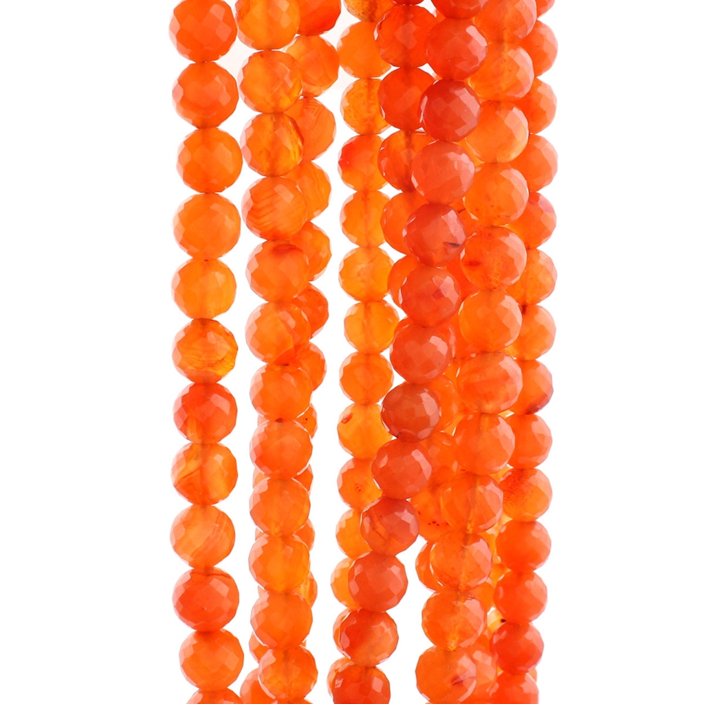 High Quality Carnelian Balls Shape Loose Gemstone Beads for Jewelry