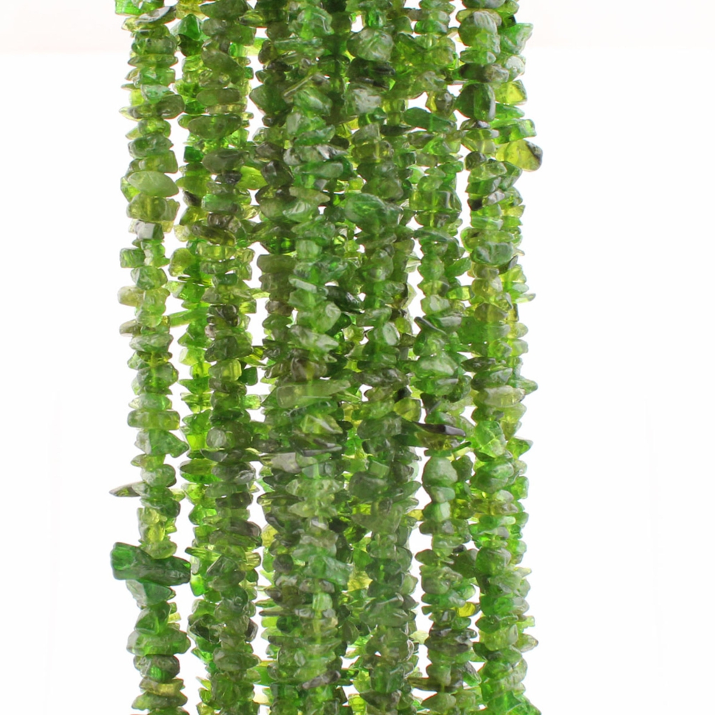Chrome Diopside Uncuts Beads Gemstone For Jewelry Making