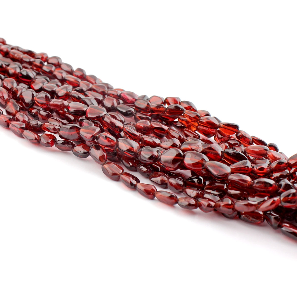 Top Quality Garnet Tumble Gemstone Beads For Jewelry Making