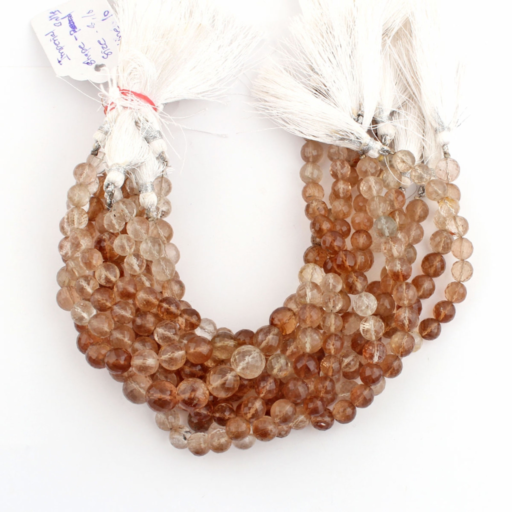 Handmade Imperial Quartz 8-10mm Ball Shape Beads For Jewelry