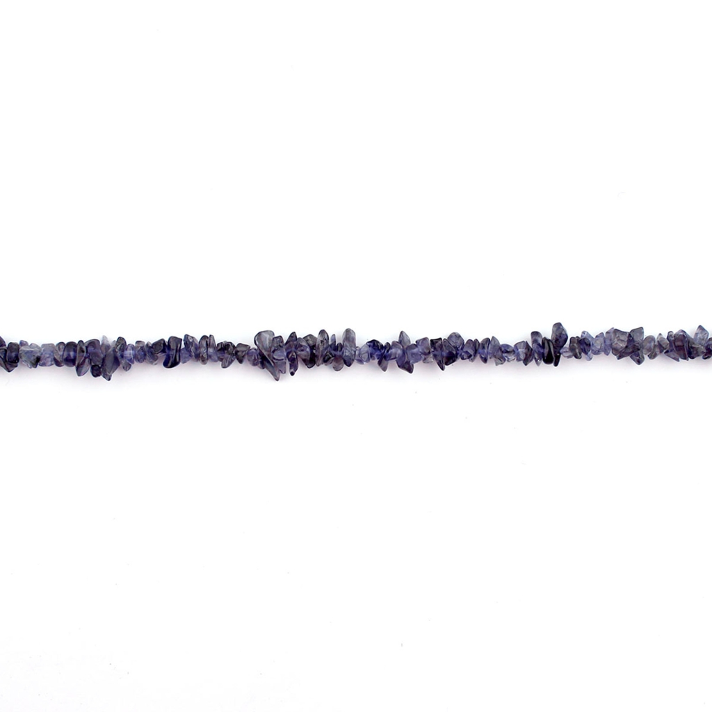 Natural Iolite Gemstone Mix Size Uncut Handmade Beads 9 Strands
