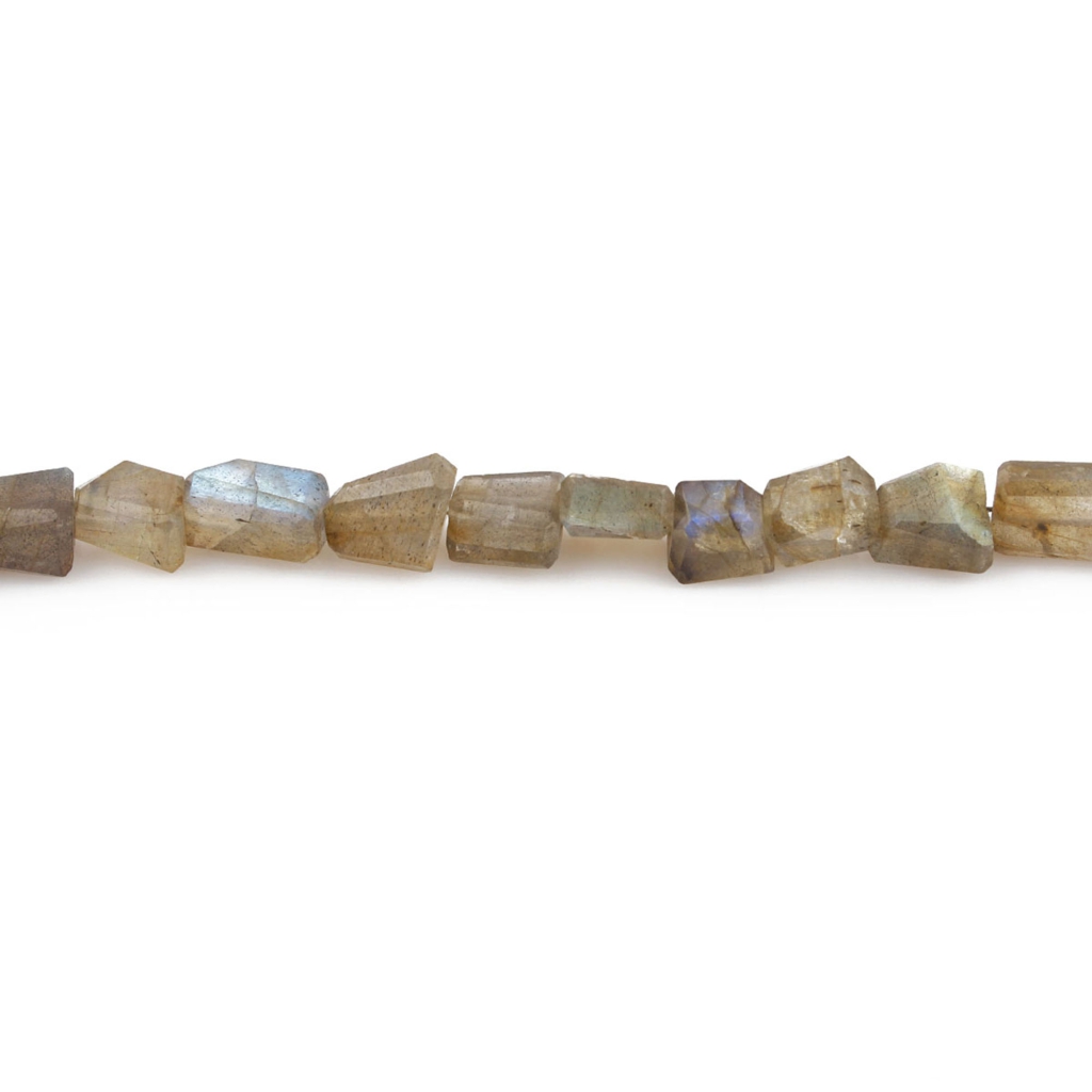 Natural Labradorite Faceted Tumbles Shape Gemstone Beads 690 Carats