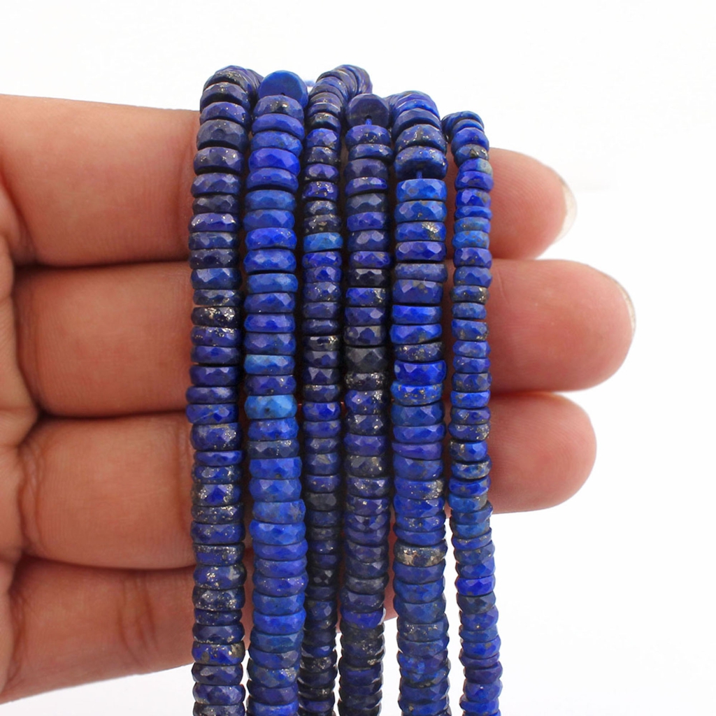 Top Quality Lapis Lazuli 4-7mm Tyre Shape 20 Strands Beads