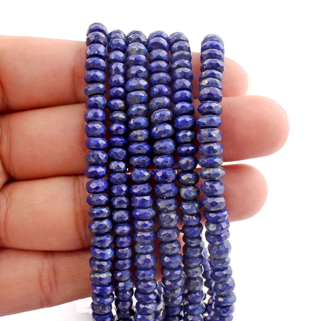Natural Lapis Lazuli Round Gemstone Beads For Jewelry Making
