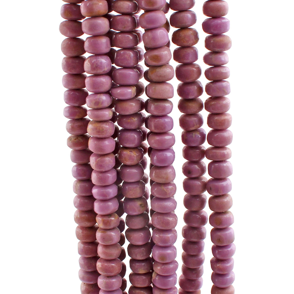 Natural Phosphosiderite Round Smooth Gemstone Beads