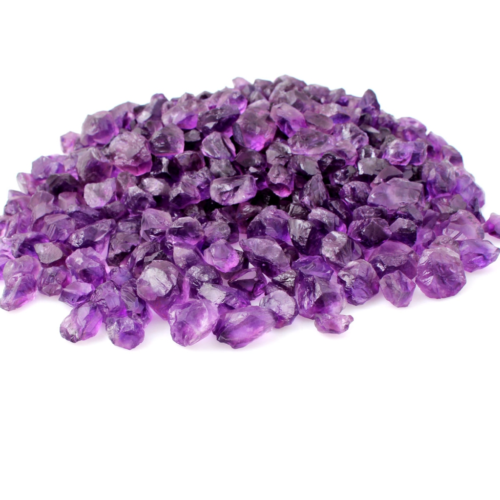 Natural Amethyst Rough Loose Gemstone