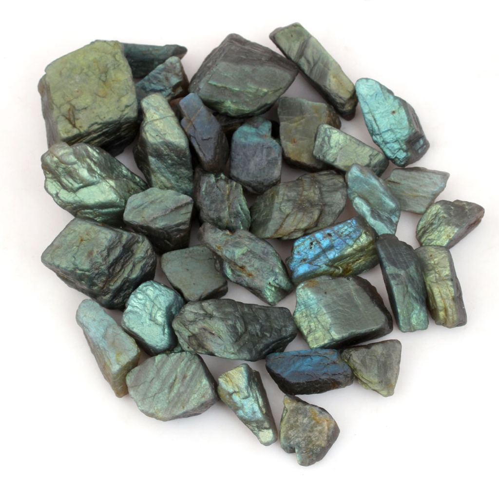 Natural Labradorite Rough Loose Mineral Gemstone