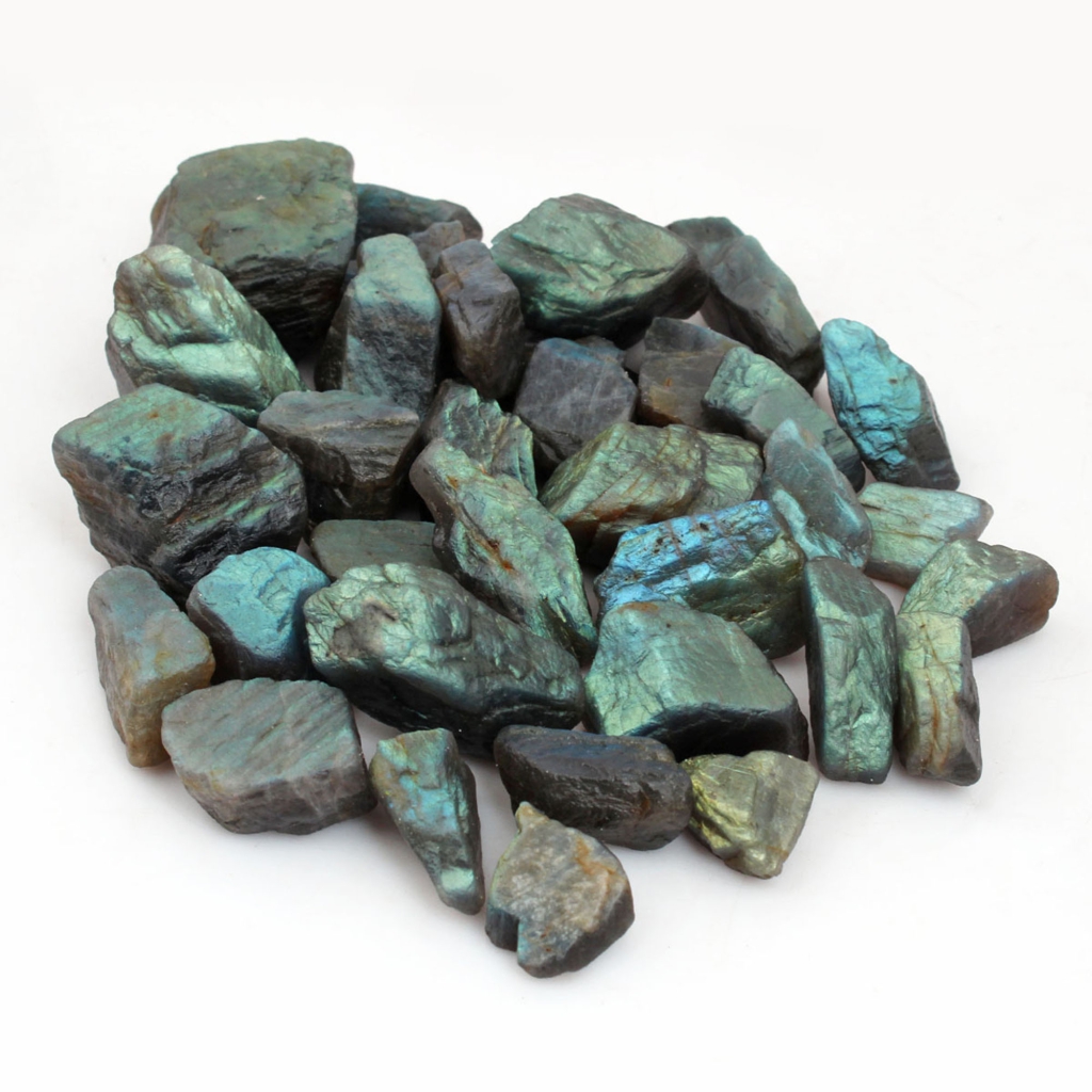 Natural Labradorite Rough Loose Mineral Gemstone