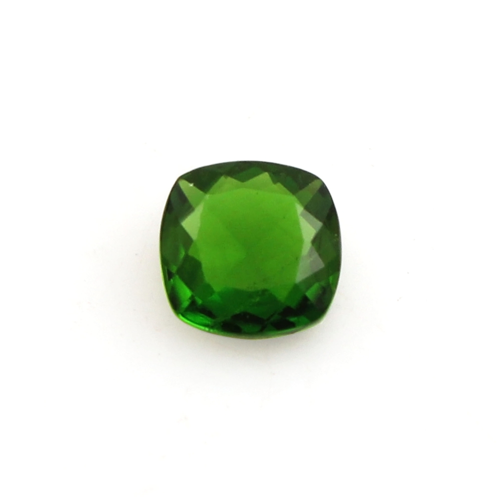 Natural chrome Diopside 5mm Cushion Gemstone