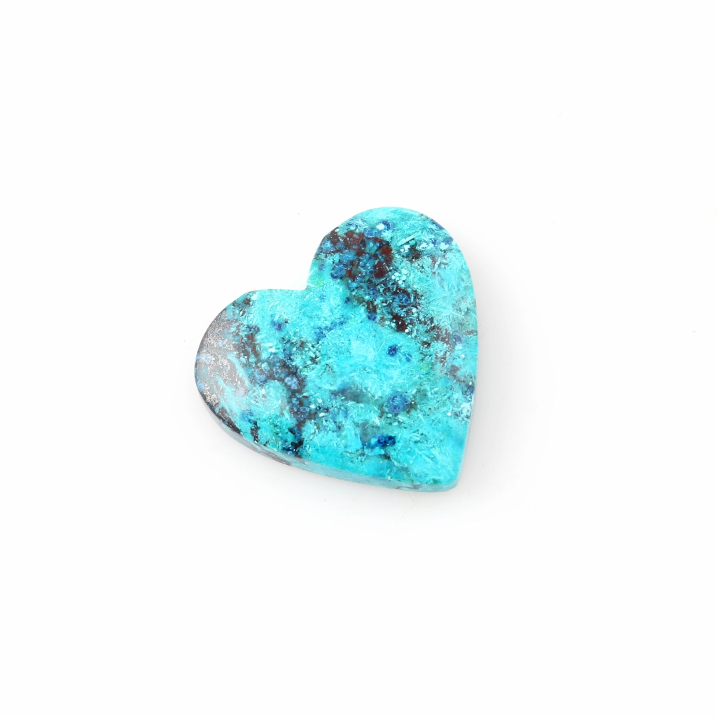 Natural Chrysocolla Gemstone, 27.8ct Chrysocolla Gemstone Cabochon