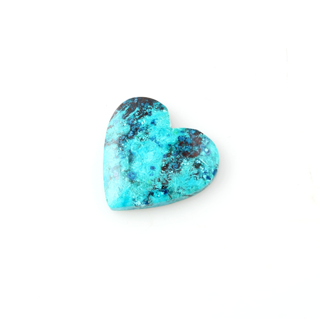 Natural Chrysocolla Gemstone, 27.8ct Chrysocolla Gemstone Cabochon