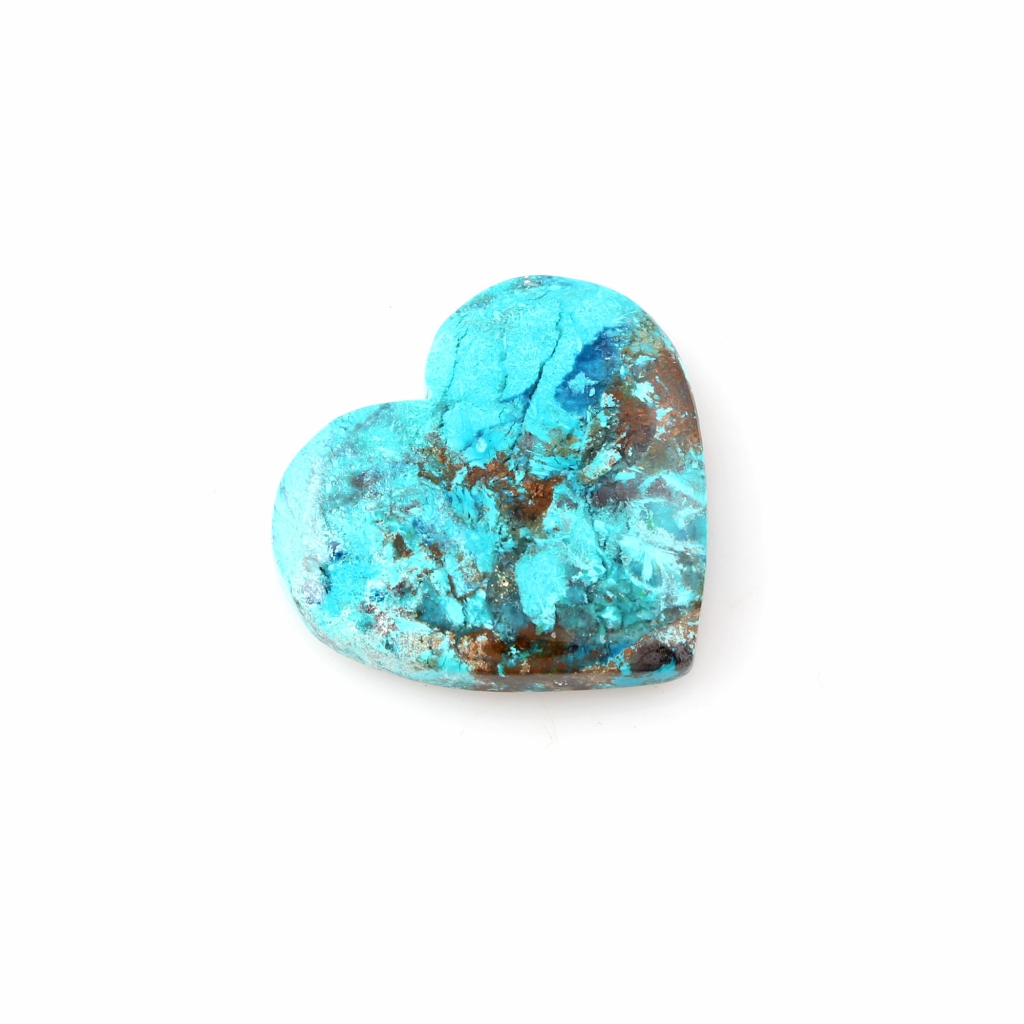 29ct Chrysocolla Gemstone, Natural Shattuckite Chrysocolla Gemstone