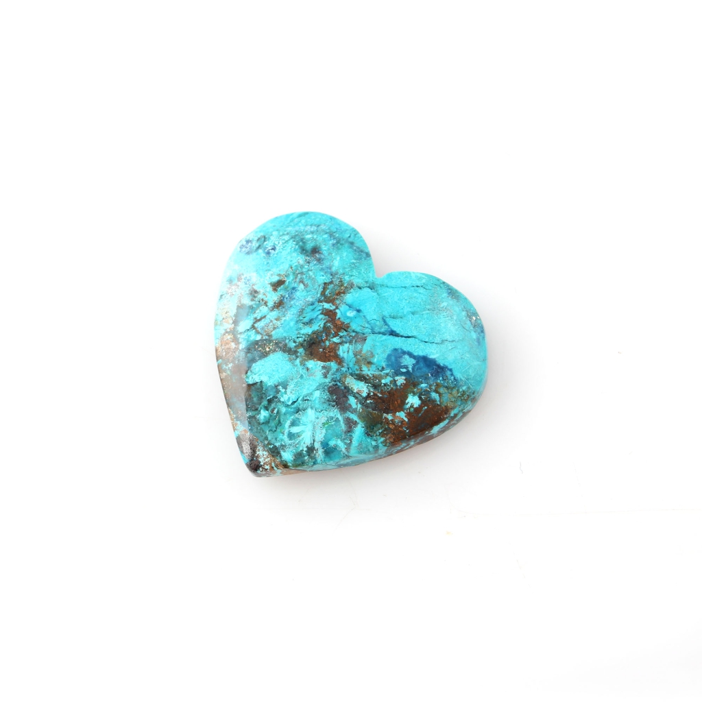 29ct Chrysocolla Gemstone, Natural Shattuckite Chrysocolla Gemstone