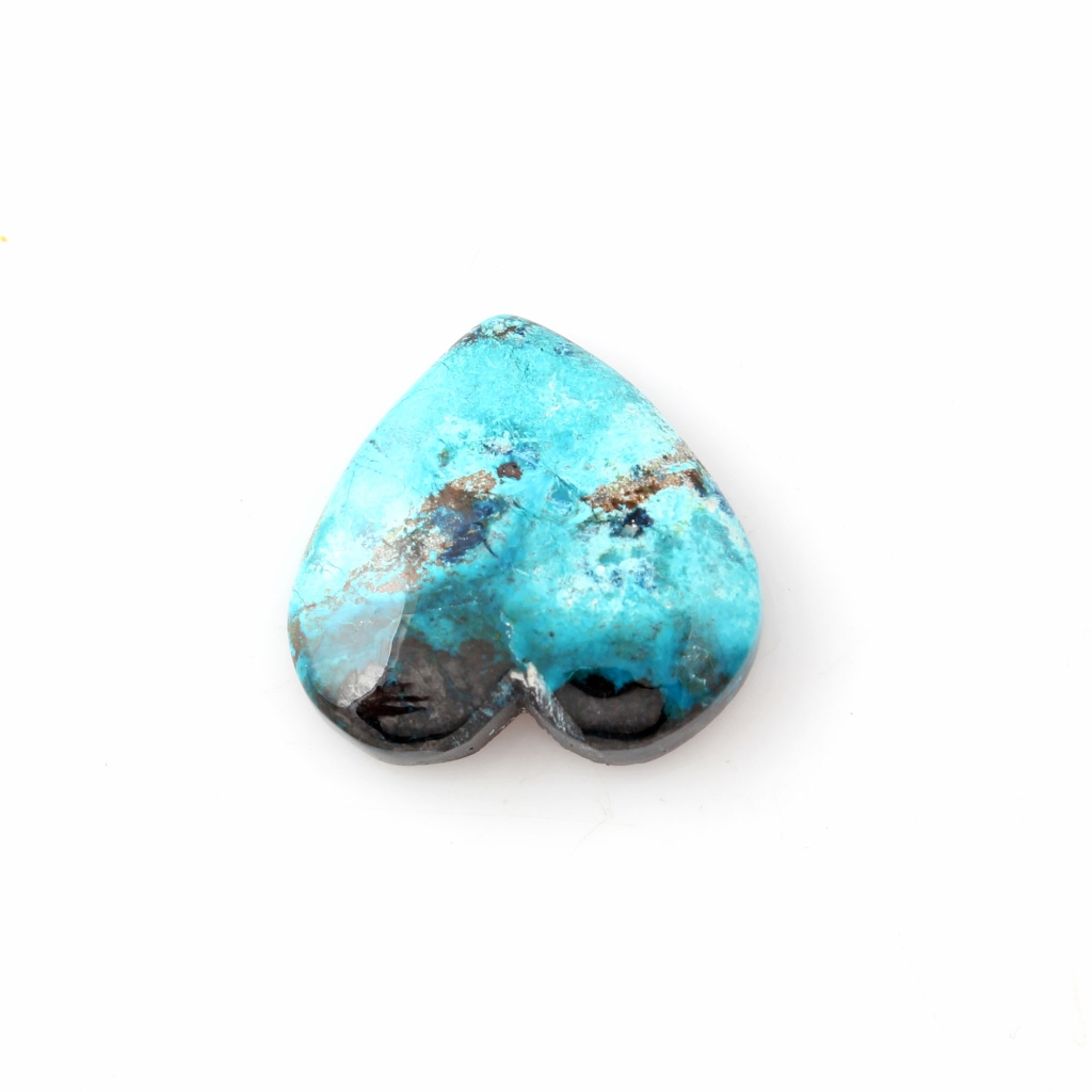 26.58ct Chrysocolla Gemstone, Natural Shattuckite Chrysocolla Gemstone