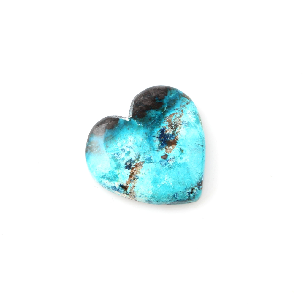 26.58ct Chrysocolla Gemstone, Natural Shattuckite Chrysocolla Gemstone
