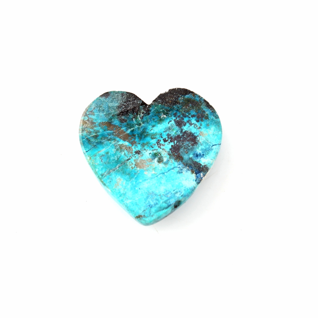 26.58ct Chrysocolla Gemstone, Natural Shattuckite Chrysocolla Gemstone