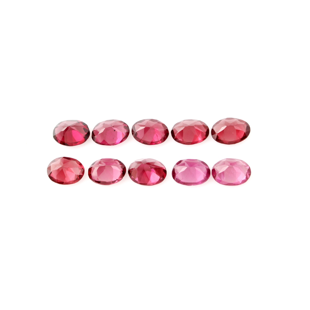 Natural Garnet 6x8mm Oval Shape Loose Gemstone
