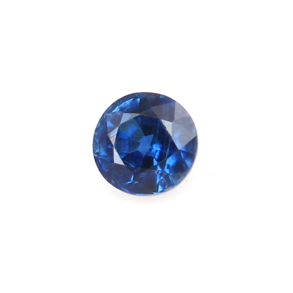 5mm Round Blue Kyanite 10pcs Loose Gemstone