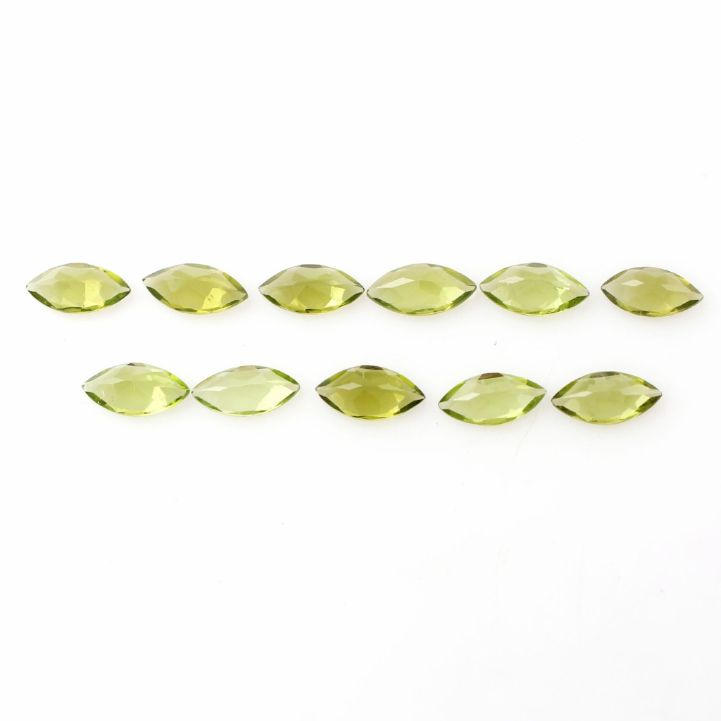5x10mm Marquise Shape Peridot Loose Gemstone