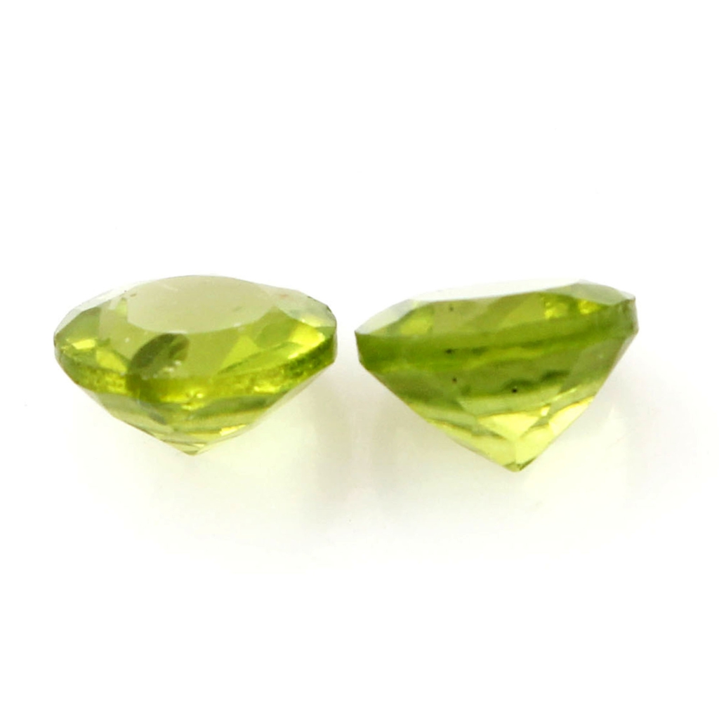Natural Peridot 8mm Round Loose Gemstone