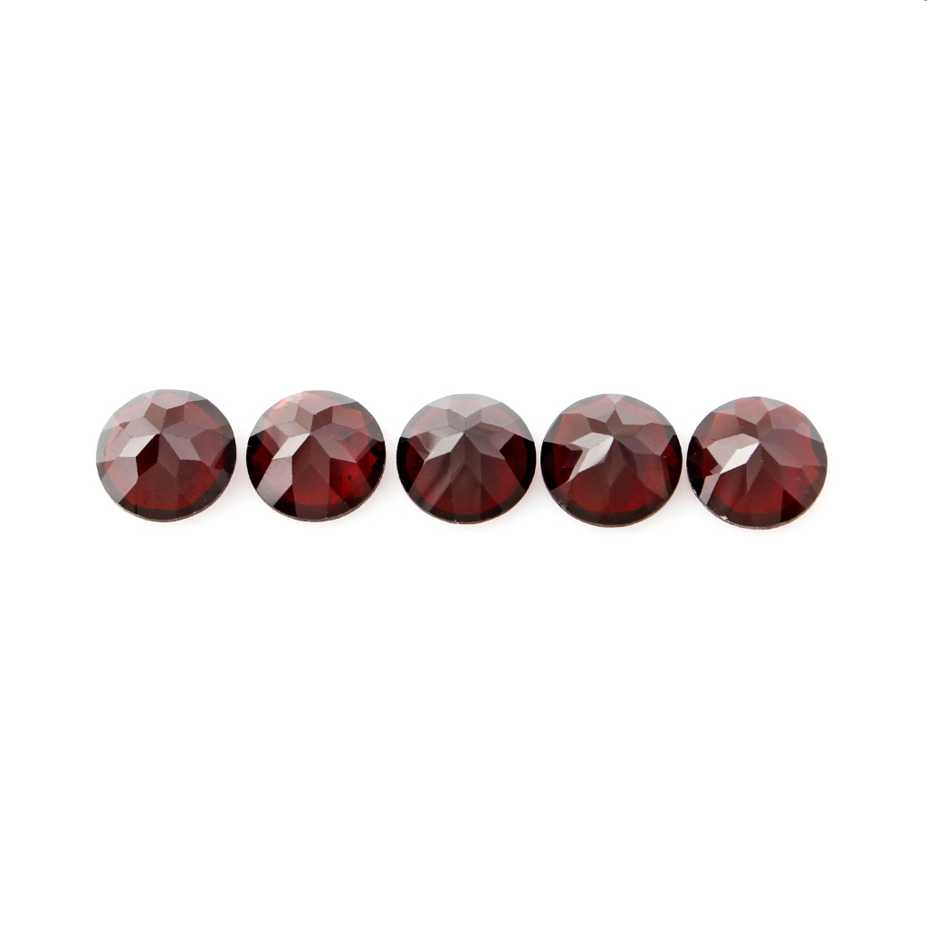 Natural Round Garnet, 9mm Round 15.5ct. Garnet Loose Gemstone, Red Garnet For Jewellery Making