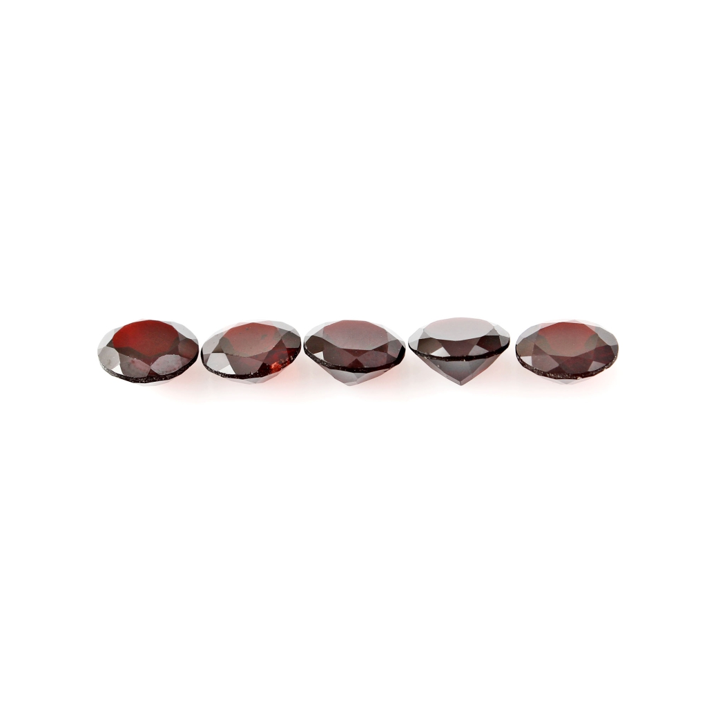 Natural Round Garnet, 9mm Round 15.5ct. Garnet Loose Gemstone, Red Garnet For Jewellery Making