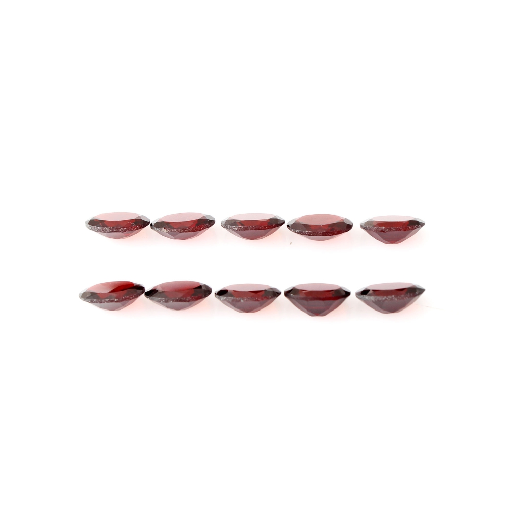 Natural Oval Garnet Gemstone, 7x9mm Oval Shape 19ct Garnet Loose Gemstone, Garnet For Jewellery Making
