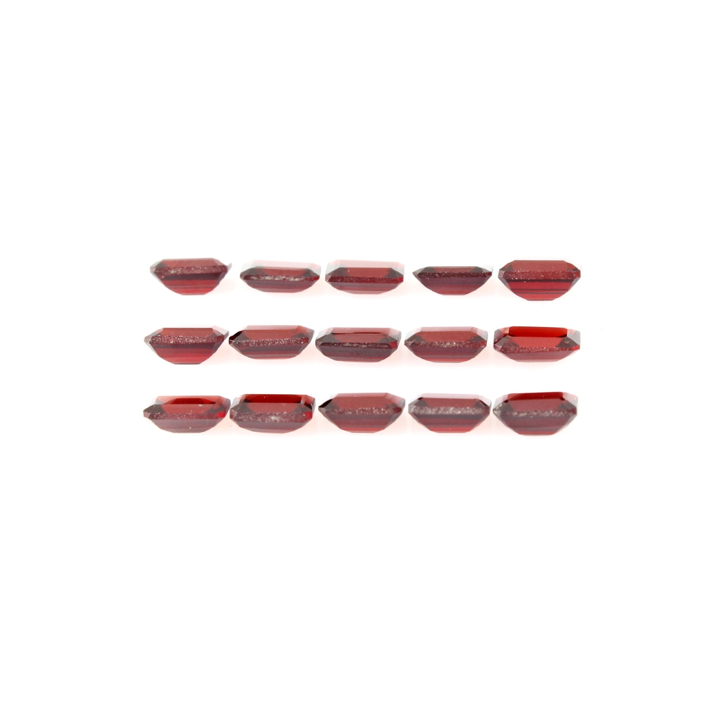 Natural Garnet 4x6mm Octagon Loose Gemstone