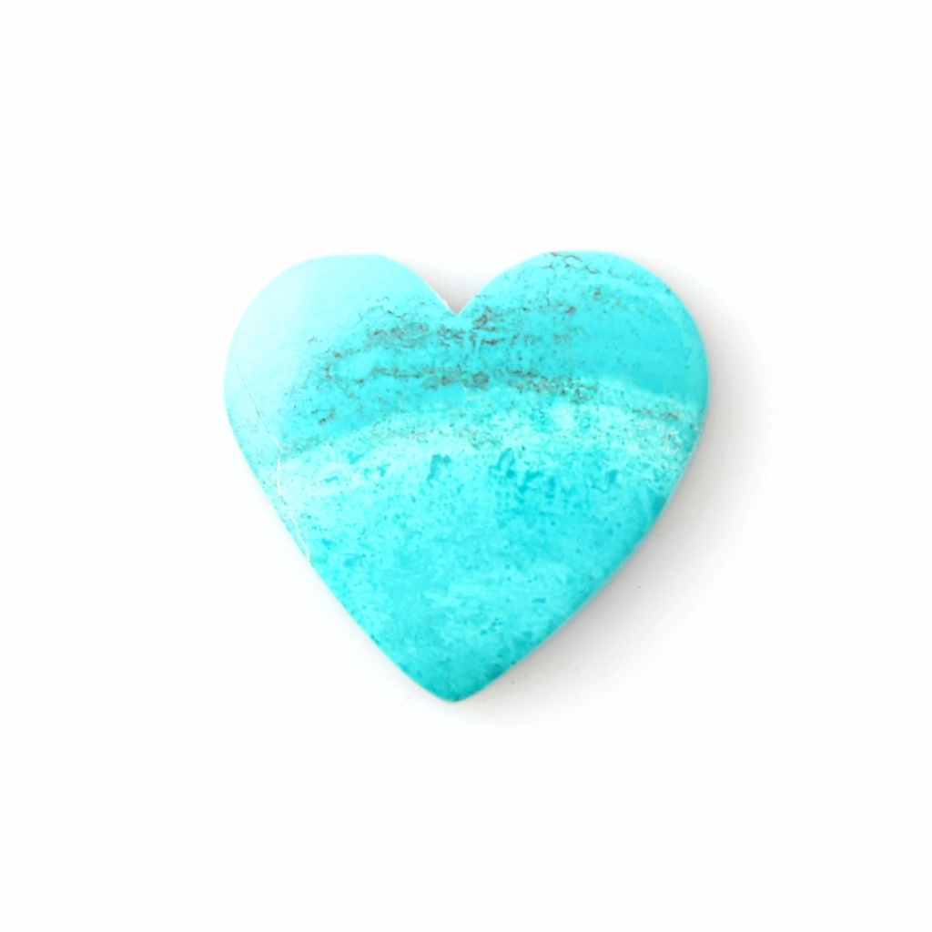 Natural Shattuckite Chrysocolla Gemstone, Chrysocolla Heart shape Cabochon Gemstone