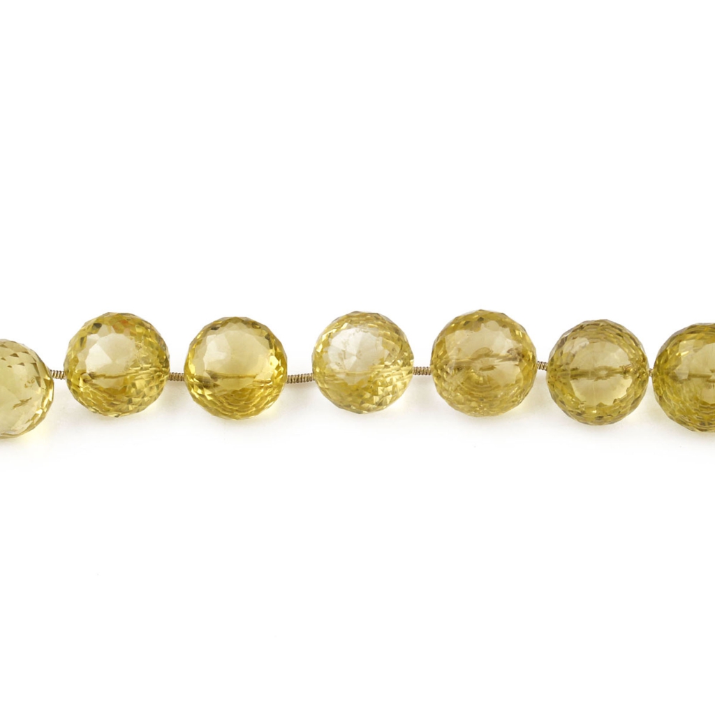 Lemon Quartz Beads, Lemon Quartz Handmade 10-14mm Onion Shape Gemstone Beads Jewelry