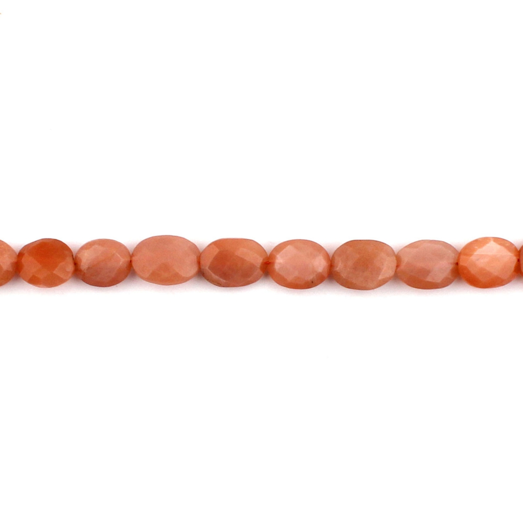 Wholesale Peach Moonstone Gemstone Handmade Strands Beads