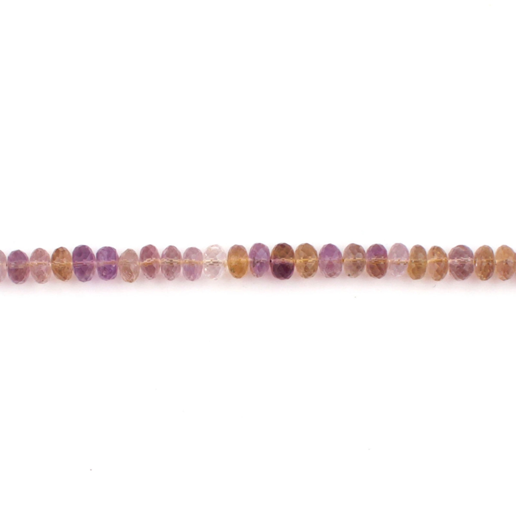 Multi Quartz Round 8-9mm Faceted Gemstone 15 Strands Beads