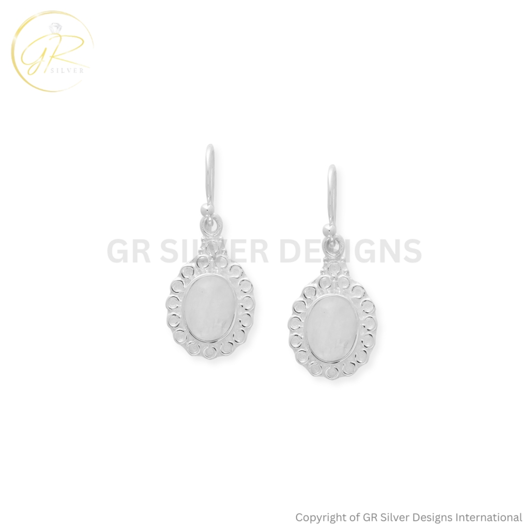 Rainbow Moonstone Dangle Earrings Jewelry For Women
