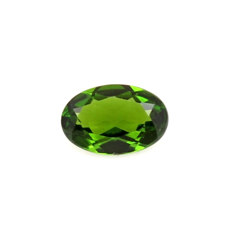 4x6mm Oval Natural Chrome Diopside Loose Gemstone