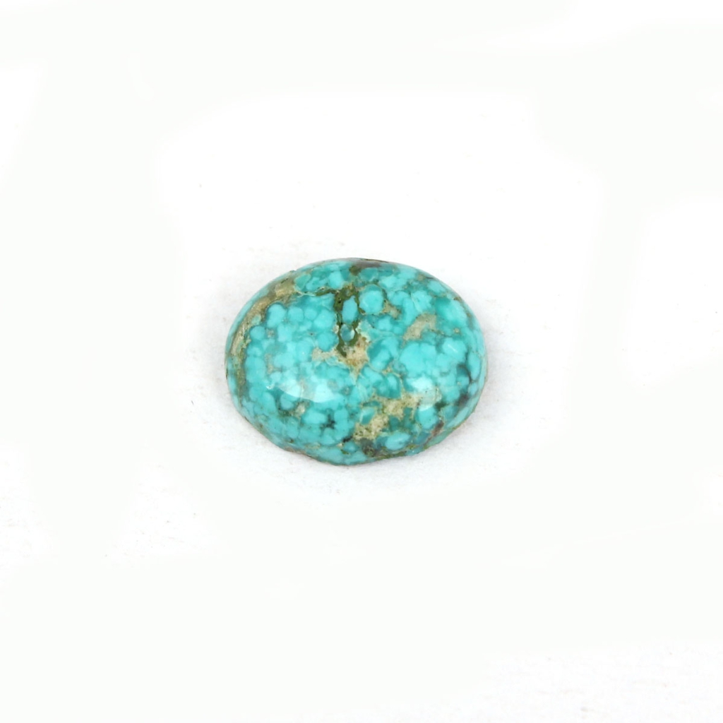 Tibetan Turquoise Oval Cabochon Loose Gemstone