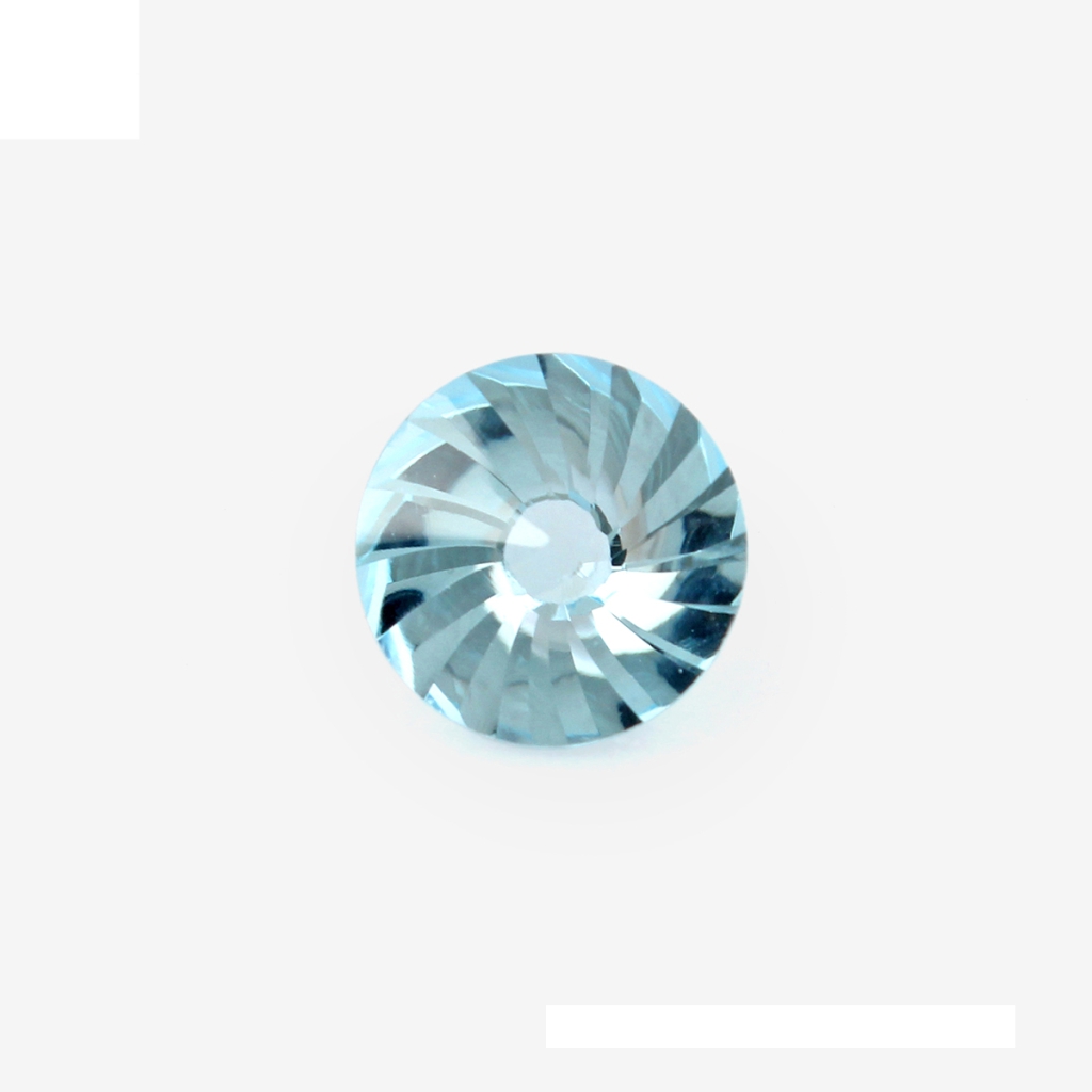 12mm Round Shape Blue Topaz Gemstone