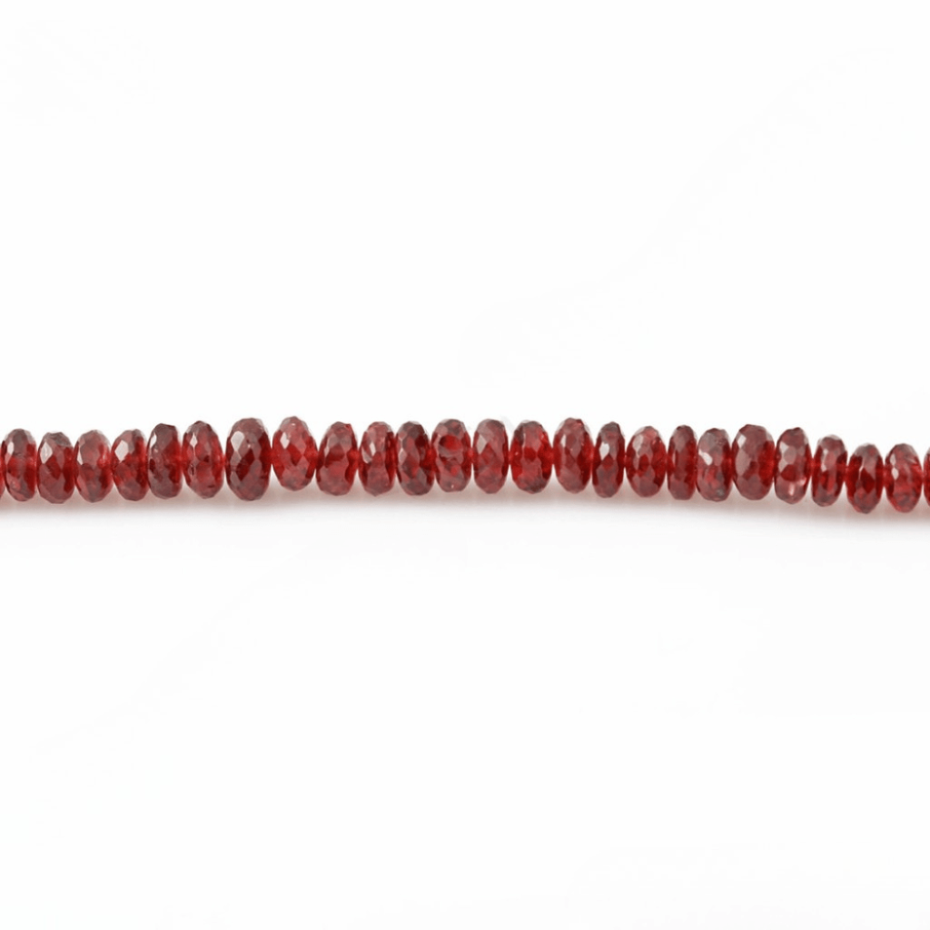 Natural Round Garnet Beads, 4-8mm Round Garnet 4 Strands Beads