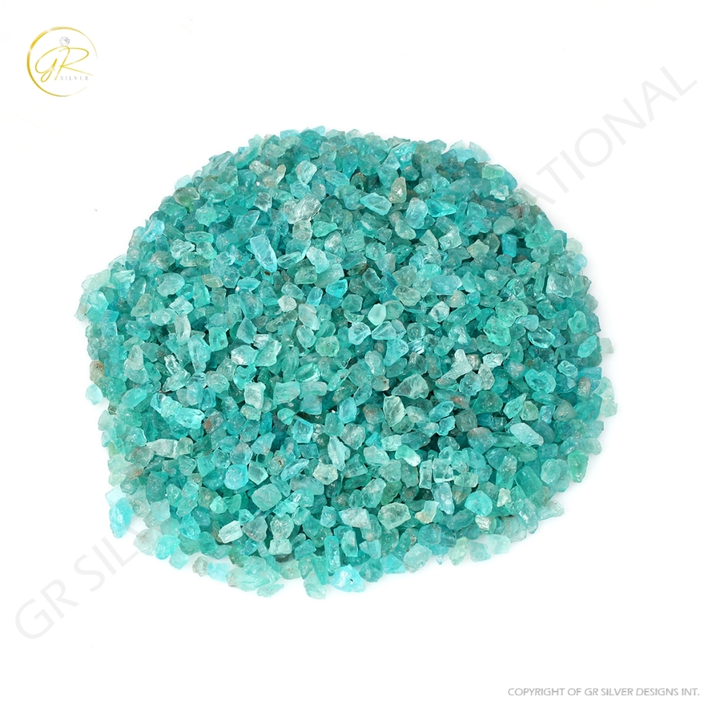 Natural Sky Blue Apatite Loose Mineral Gemstone