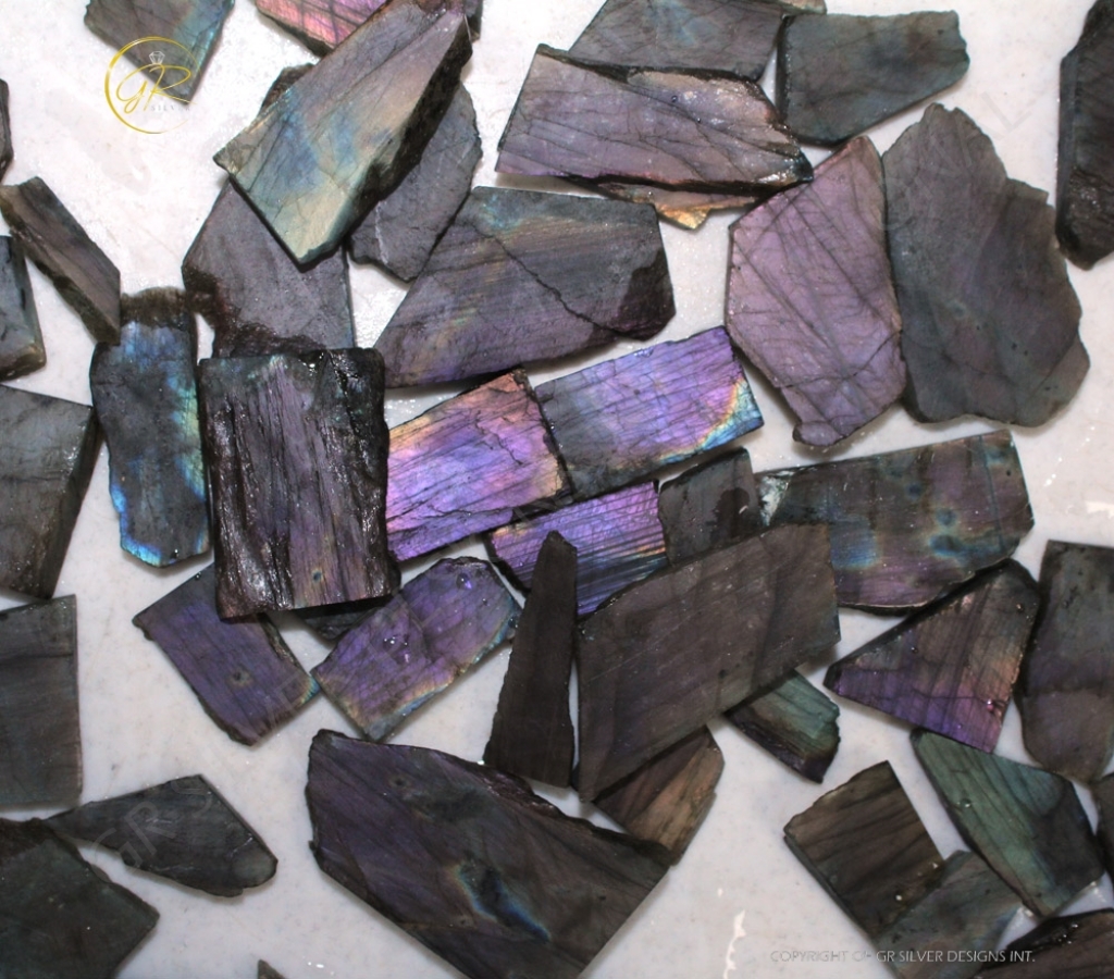 Natural Labradorite Rough Loose Mineral Gemstone