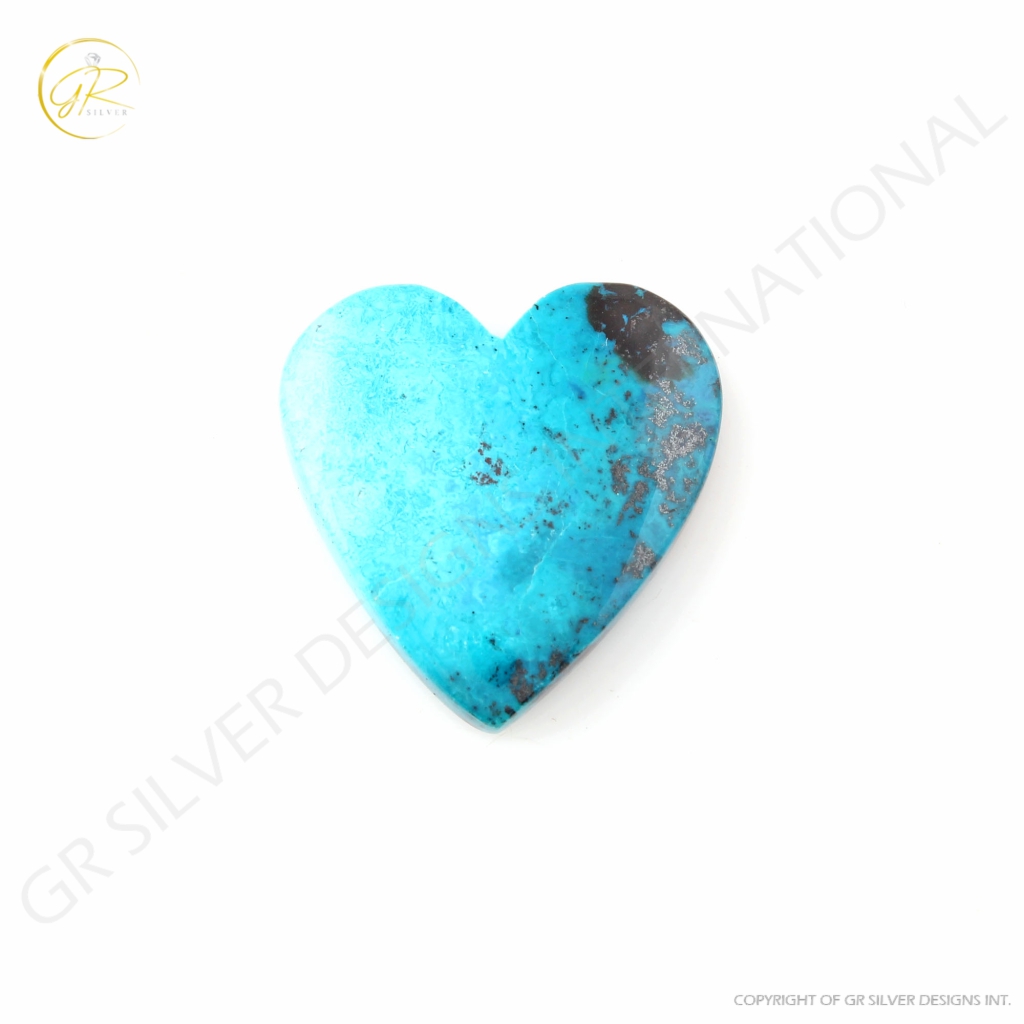 Natural Chrysocolla Gemstone, Shattuckite Chrysocolla Cabochon 30.45ct Gemstone