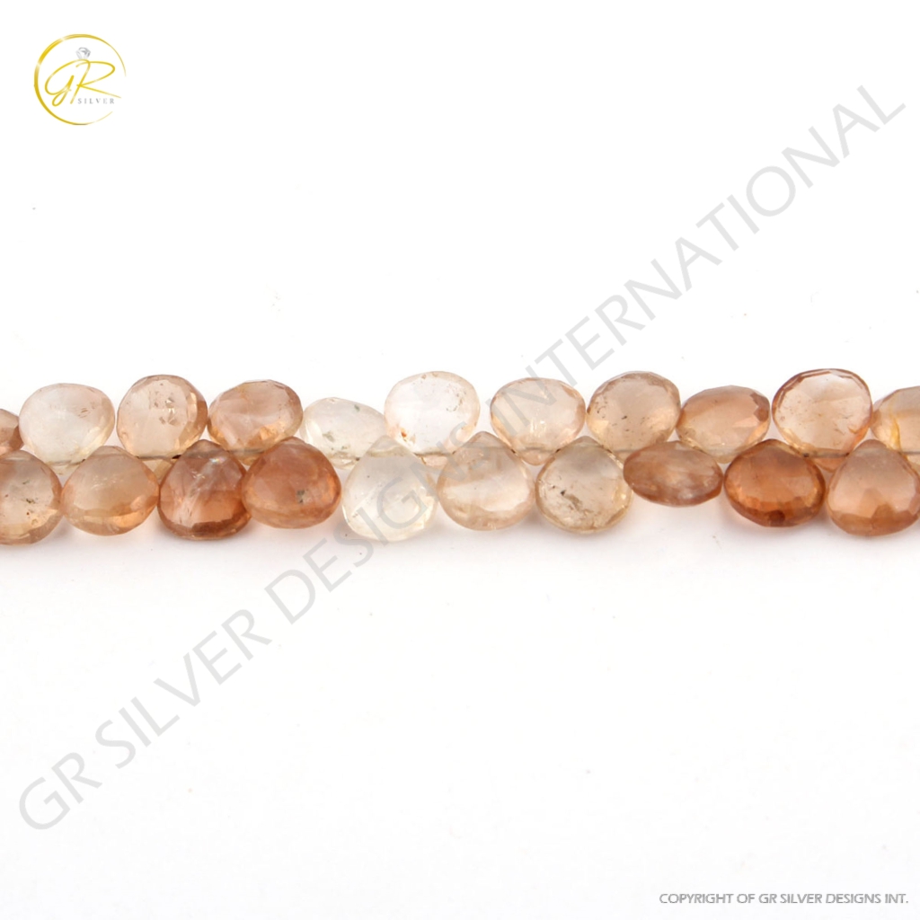 Natural Imperial Quartz Faceted Gemstone Beads For Jewelry Making