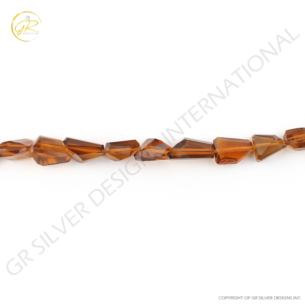 Top Quality Honey Quartz Tumble Shape Gemstone 7 Strands Beads