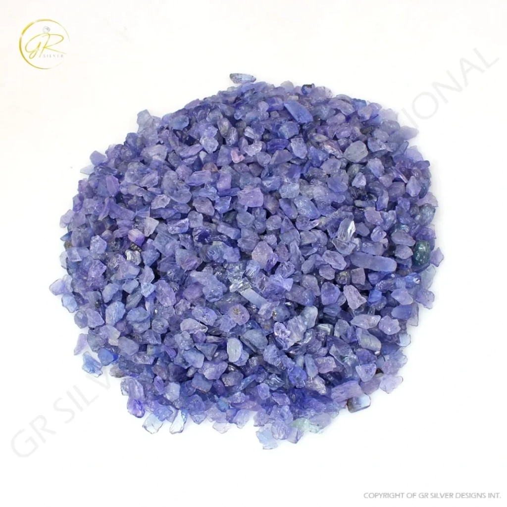 Natural  Tanzanite Rough Loose Mineral Gemstone