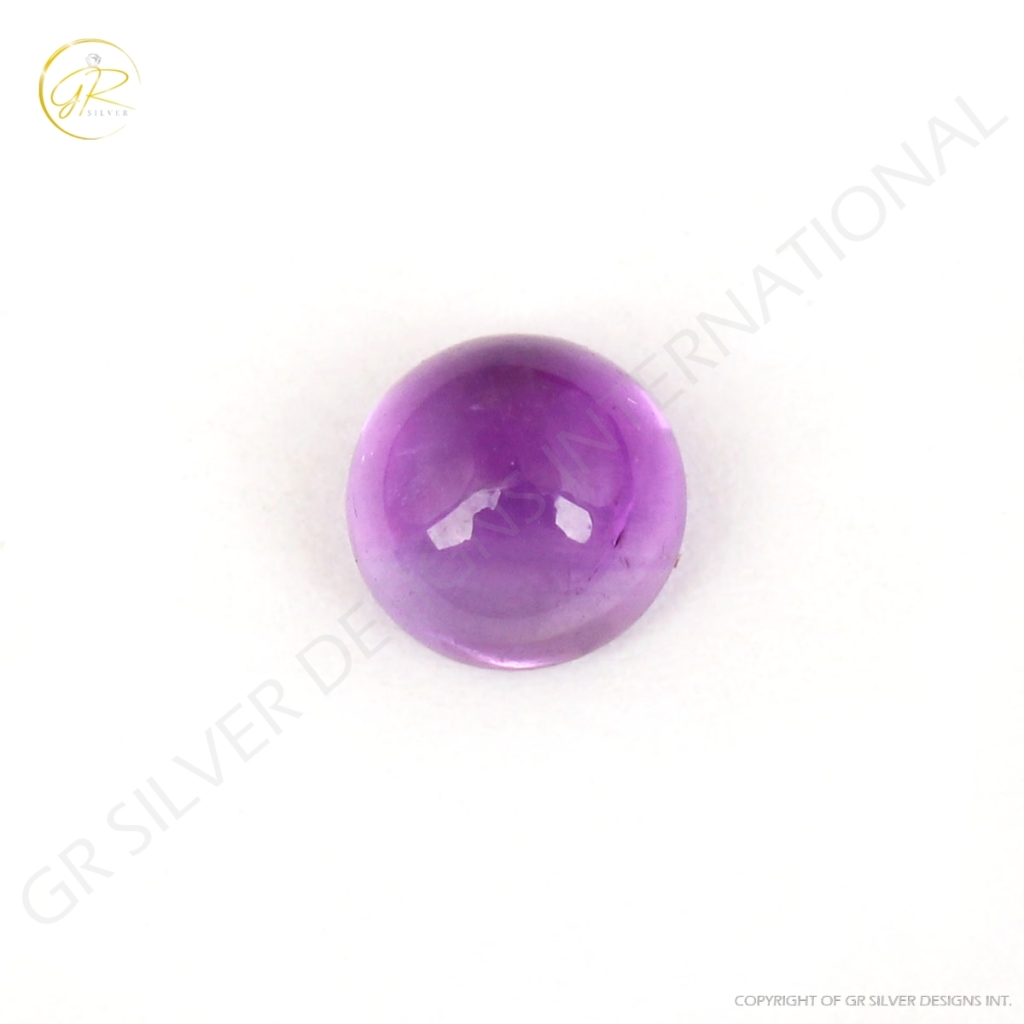 Natural African Amethyst Round Loose Gemstone 8x8mm